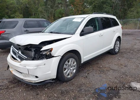 2018 Dodge Journey Se from USA, damaged, VIN 3C4PDCAB2JT376370